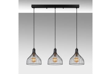 Taklampe Talnor Horizontal Three - Bronse/Svart - Belysning - Innendørsbelysning & Lamper - Vinduslampe
