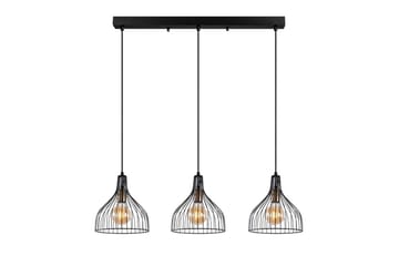 Taklampe Talnor Horizontal Three - Bronse/Svart - Belysning - Innendørsbelysning & Lamper - Vinduslampe