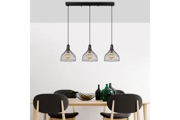 Taklampe Talnor Horizontal Three - Bronse/Svart - Belysning - Innendørsbelysning & Lamper - Vinduslampe