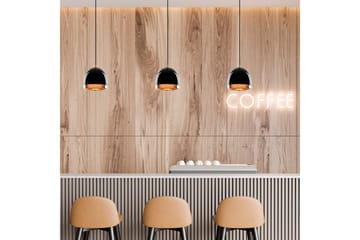 Taklampe Venor Svart / Gull - Svart / Gull - Belysning - Innendørsbelysning & Lamper - Vinduslampe