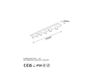 Taklampe Wostra Stor Gull - Gull - Belysning - Innendørsbelysning & Lamper - Vinduslampe