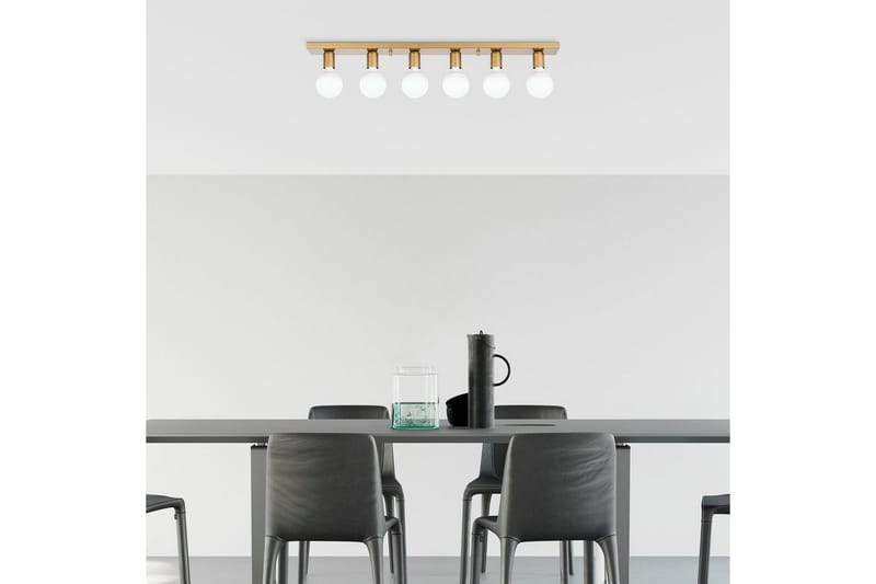 Taklampe Wostra Stor Gull - Gull - Belysning - Innendørsbelysning & Lamper - Vinduslampe