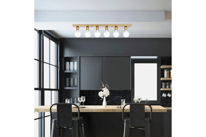 Taklampe Wostra Stor Gull - Gull - Belysning - Innendørsbelysning & Lamper - Vinduslampe