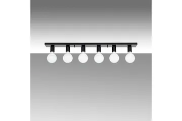 Taklampe Wostra Stor Svart / Hvit - Svart / Hvit - Belysning - Innendørsbelysning & Lamper - Vinduslampe