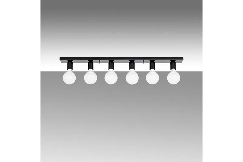 Taklampe Wostra Stor Svart / Hvit - Svart / Hvit - Belysning - Innendørsbelysning & Lamper - Vinduslampe