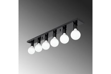 Taklampe Wostra Stor Svart / Hvit - Svart / Hvit - Belysning - Innendørsbelysning & Lamper - Vinduslampe