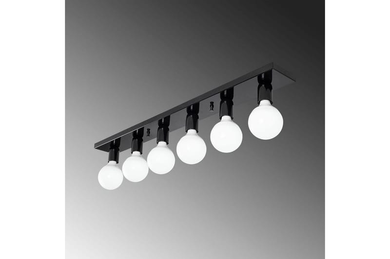 Taklampe Wostra Stor Svart / Hvit - Svart / Hvit - Belysning - Innendørsbelysning & Lamper - Vinduslampe