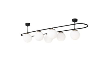 Taklampe Wynel Black / White Seks Kontakt - Seks Kontakt - Belysning - Innendørsbelysning & Lamper - Vinduslampe