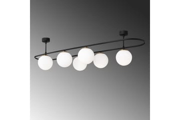 Taklampe Wynel Black / White Seks Kontakt - Seks Kontakt - Belysning - Innendørsbelysning & Lamper - Vinduslampe