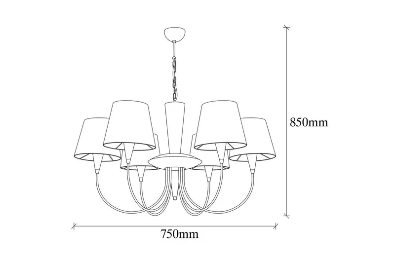 Taklampe Yelra Antikk - Gull - Belysning - Innendørsbelysning & Lamper - Vinduslampe