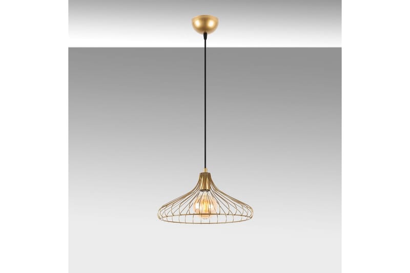 Taklampe Zairon Skinnende Gull - Skinnende Gull - Belysning - Innendørsbelysning & Lamper - Vinduslampe