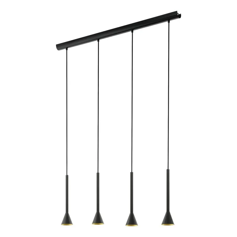 Takpendel Cortaderas med 4 lamper, 113 cm