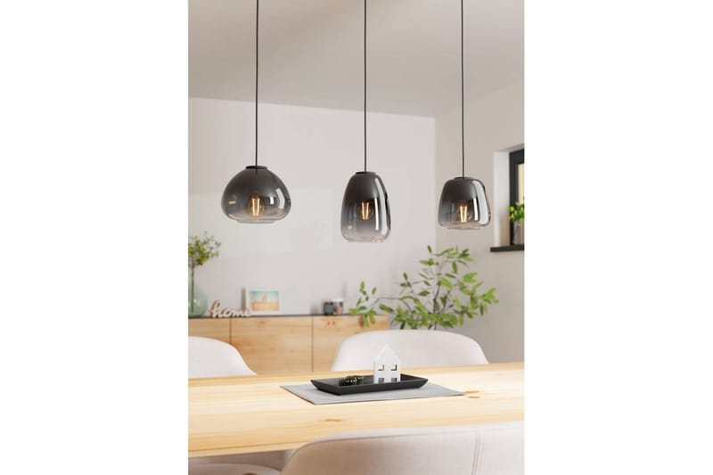 Takpendel Eglo Aguilares - Svart - Belysning - Innendørsbelysning & Lamper - Vinduslampe