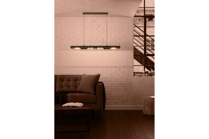 Takpendel Eglo Alfonsine Sort/Messing - Belysning - Innendørsbelysning & Lamper - Vinduslampe