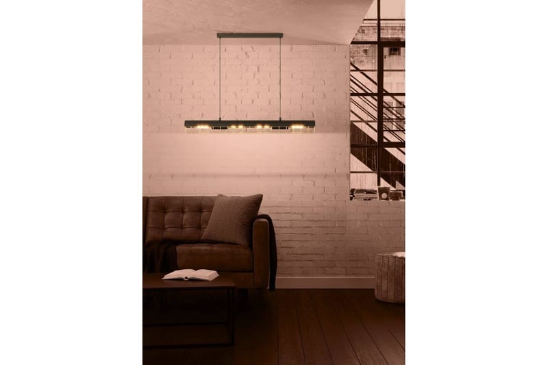 Takpendel Eglo Alfonsine Sort/Messing - Belysning - Innendørsbelysning & Lamper - Vinduslampe