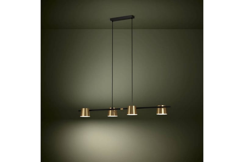 Takpendel Eglo Altamira Svart/Messing - Belysning - Innendørsbelysning & Lamper - Vinduslampe