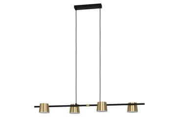 Takpendel Eglo Altamira Svart/Messing - Belysning - Innendørsbelysning & Lamper - Vinduslampe