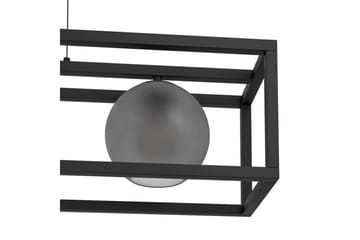 Takpendel Eglo Arangona Svart/Grå Ramme med 3 Lamper - Belysning - Innendørsbelysning & Lamper - Vinduslampe