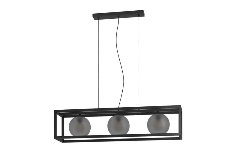 Takpendel Eglo Arangona Svart/Grå Ramme med 3 Lamper