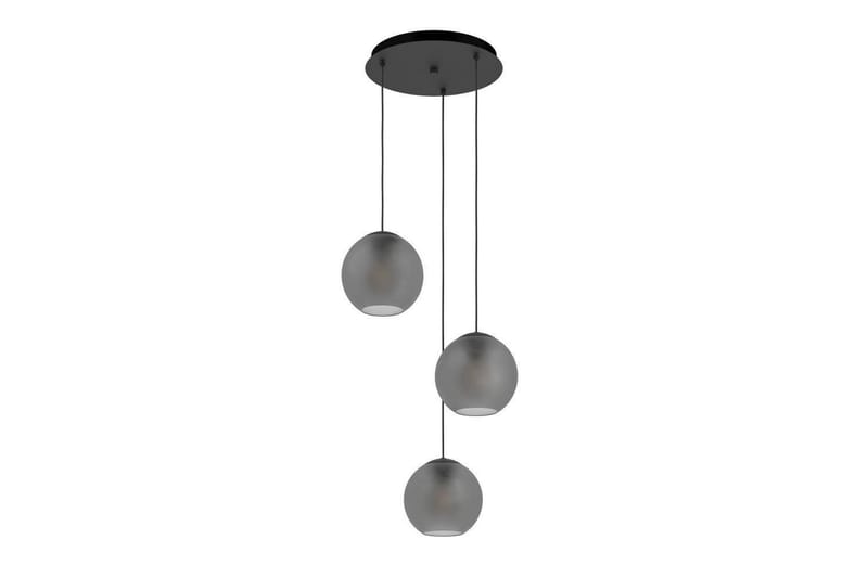 Takpendel Eglo Arangona Svart/Grå Pendel med 3 Lamper - Belysning - Innendørsbelysning & Lamper - Vinduslampe
