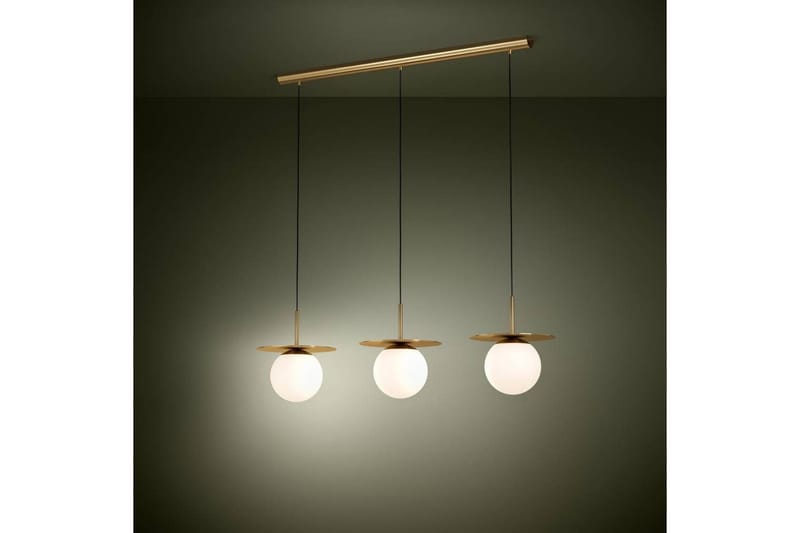 Takpendel Eglo Arenales Messing/Opalhvit med 3 Lamper - Belysning - Innendørsbelysning & Lamper - Vinduslampe