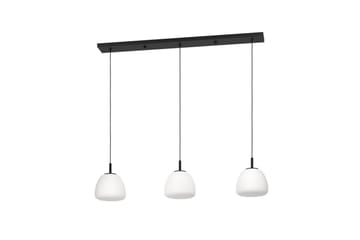 Takpendel Eglo Balmes Svart/Opalhvit med 3 Lamper - Belysning - Innendørsbelysning & Lamper - Vinduslampe