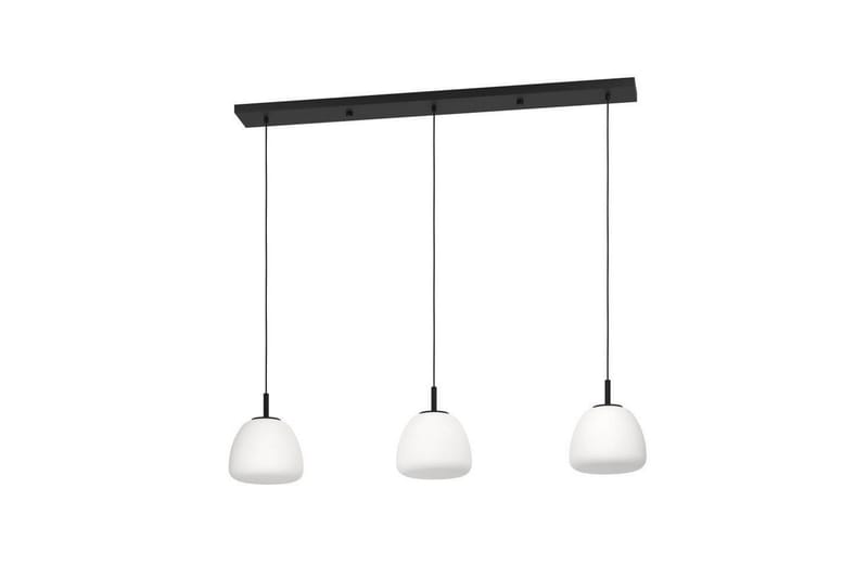 Takpendel Eglo Balmes Svart/Opalhvit med 3 Lamper - Belysning - Innendørsbelysning & Lamper - Vinduslampe