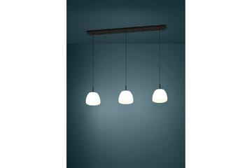 Takpendel Eglo Balmes Svart/Opalhvit med 3 Lamper - Belysning - Innendørsbelysning & Lamper - Vinduslampe