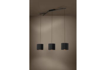 Takpendel Eglo Balnario Svart med 3 Lamper - Belysning - Innendørsbelysning & Lamper - Vinduslampe