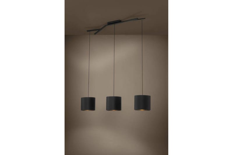 Takpendel Eglo Balnario Svart med 3 Lamper - Belysning - Innendørsbelysning & Lamper - Vinduslampe