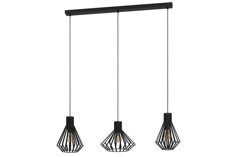 Takpendel Eglo Basidano Svart med 3 Lamper