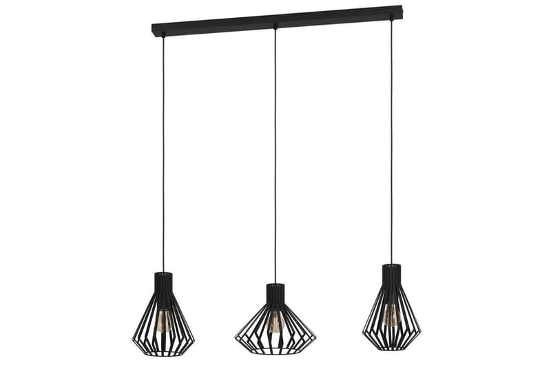Takpendel Eglo Basidano Svart med 3 Lamper