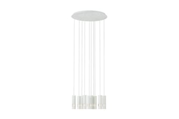 Takpendel Eglo Bernabeta Hvit Rundell med 10 Lamper - Belysning - Innendørsbelysning & Lamper - Vinduslampe