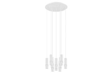 Takpendel Eglo Bernabeta Hvit Rundell med 10 Lamper - Belysning - Innendørsbelysning & Lamper - Vinduslampe