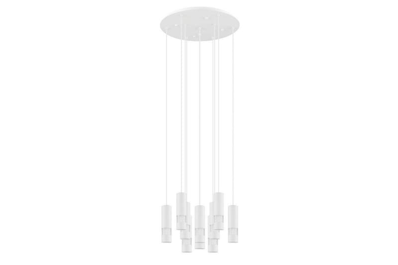 Takpendel Eglo Bernabeta Hvit Rundell med 10 Lamper - Belysning - Innendørsbelysning & Lamper - Vinduslampe