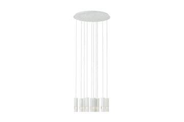 Takpendel Eglo Bernabeta Hvit Rundell med 10 Lamper - Belysning - Innendørsbelysning & Lamper - Vinduslampe
