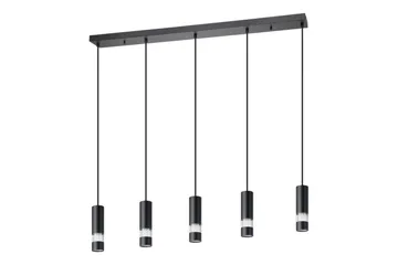 Takpendel Eglo Bernabeta Svart med 5 Lamper - Belysning - Innendørsbelysning & Lamper - Vinduslampe