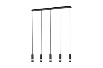 Takpendel Eglo Bernabeta Svart med 5 Lamper - Belysning - Innendørsbelysning & Lamper - Vinduslampe