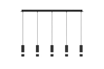 Takpendel Eglo Bernabeta Svart med 5 Lamper - Belysning - Innendørsbelysning & Lamper - Vinduslampe