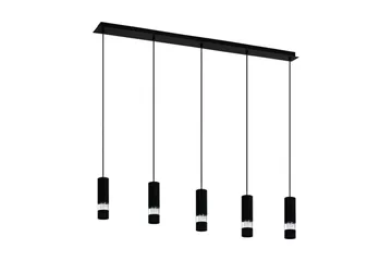 Takpendel Eglo Bernabeta Svart med 5 Lamper - Belysning - Innendørsbelysning & Lamper - Vinduslampe