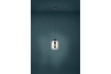 Takpendel Eglo Bulciago Svart/Stål Røykfarget - Belysning - Innendørsbelysning & Lamper - Vinduslampe
