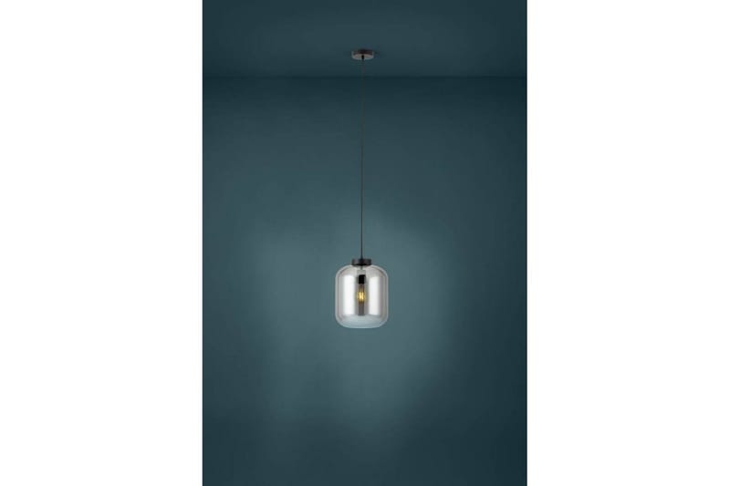 Takpendel Eglo Bulciago Svart/Stål Røykfarget - Belysning - Innendørsbelysning & Lamper - Vinduslampe