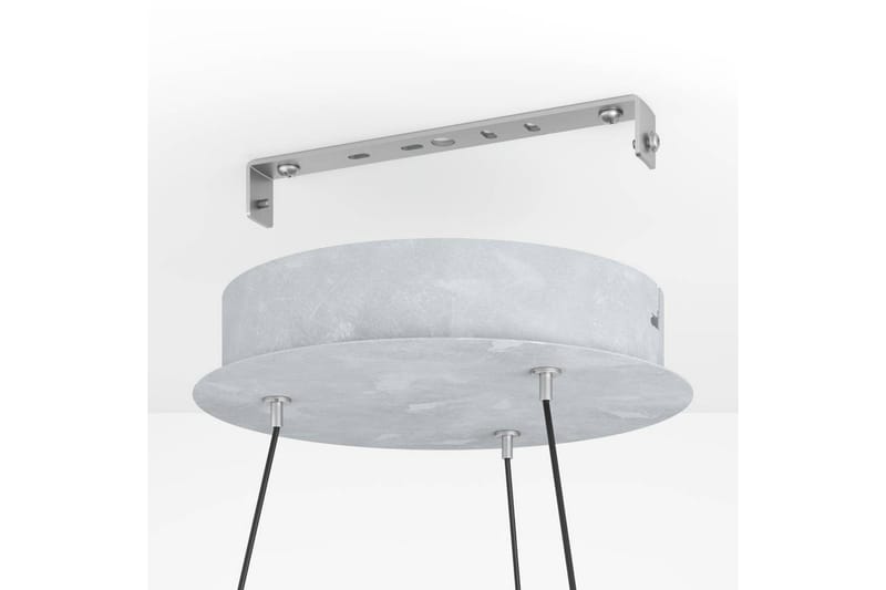 Takpendel Eglo Cadinaro Grå/Tre Rundell - Belysning - Innendørsbelysning & Lamper - Vinduslampe