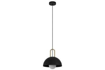 Svart/Messing