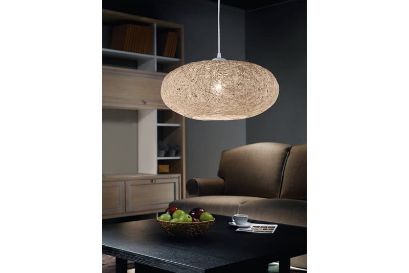 Takpendel Eglo Campilo hvit beige - Beige/Hvit - Belysning - Innendørsbelysning & Lamper - Vinduslampe
