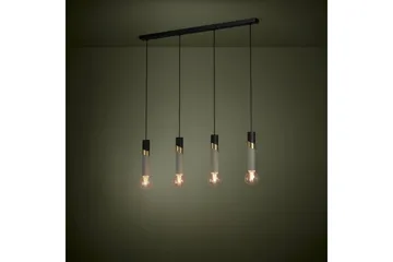 Takpendel Eglo Cedral Svart/Messing med 4 Lamper - Belysning - Innendørsbelysning & Lamper - Vinduslampe