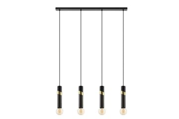 Takpendel Eglo Cedral Svart/Messing med 4 Lamper - Belysning - Innendørsbelysning & Lamper - Vinduslampe