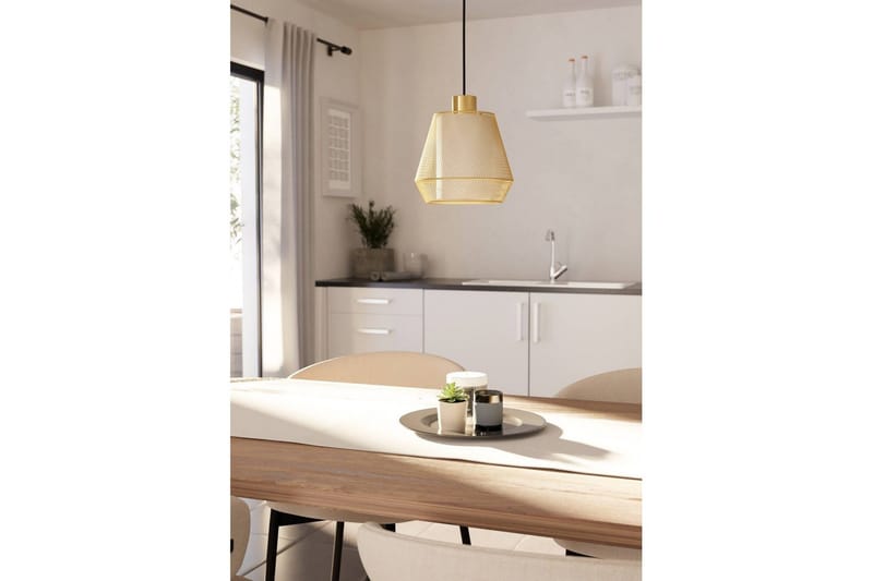 Takpendel Eglo Ciudadela - Messing/Hvit - Belysning - Innendørsbelysning & Lamper - Vinduslampe