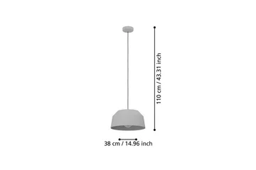 Takpendel Eglo Contrisa - Grå - Belysning - Innendørsbelysning & Lamper - Vinduslampe