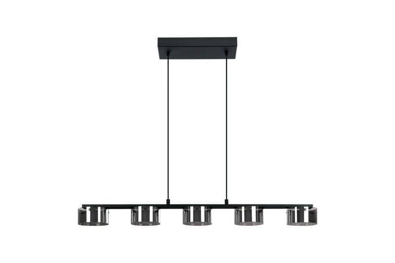 Takpendel Eglo Copillos Svart/Transparent med 5 Lamper
